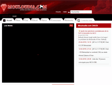 Tablet Screenshot of mouloudia.com